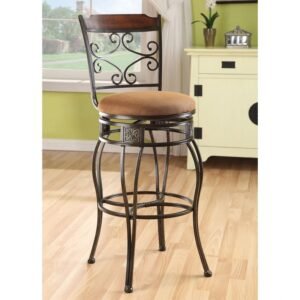 Kursi Bar Besi Minimalis Swivel