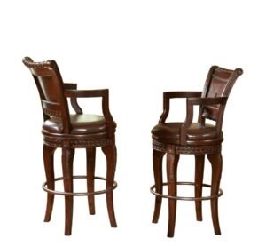 Kursi Bar Kayu Minimalis Swivel