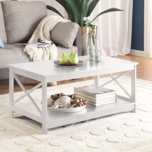 Meja Sofa Minimalis Stoneford Kayu