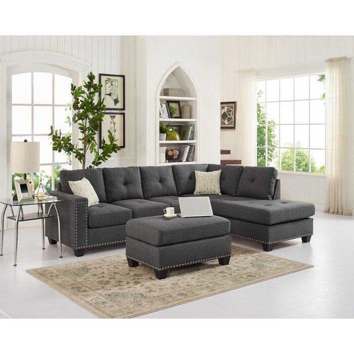 Sofa L Minimalis Everleigh 1 Sofa L Minimalis Everleigh