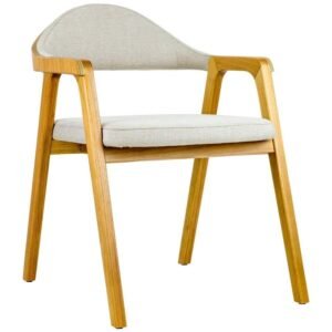 Kursi Cafe Kayu Unik Armchair Minimalis