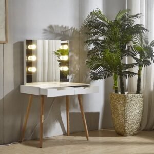 Meja Rias Kayu Organizedlife Minimalis