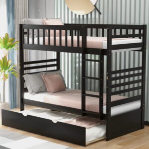 Tempat Tidur Tingkat Minimalis Merax Kayu
