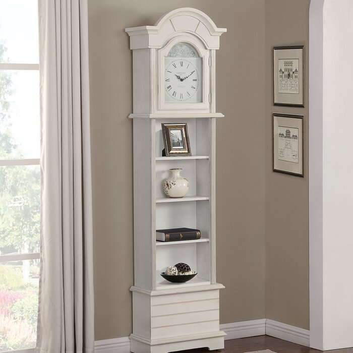 Almari Jam Jati Shiplap Minimalis Almari Jam Jati Shiplap Minimalis