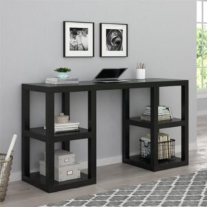 Meja Belajar Anak Kayu Deluxe Modern