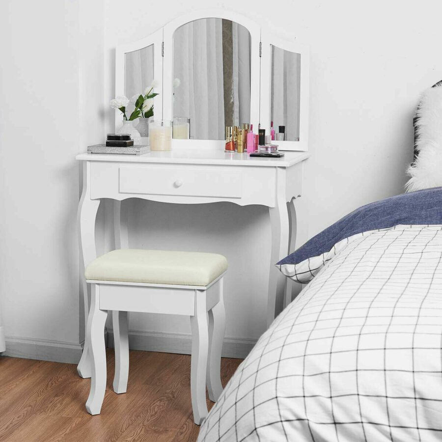 Meja Rias Elegan Goplus Modern 1 Meja Rias Elegan Goplus Modern
