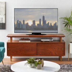 Meja TV Minimalis Modern Murah Margo Kayu