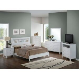 Set Kamar Tidur Jati Kennon Minimalis