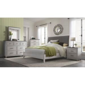 Set Kamar Tidur Minimalis Putih Del Mar Modern