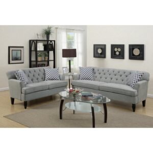Sofa Abu Abu Minimalis Americus Kecil
