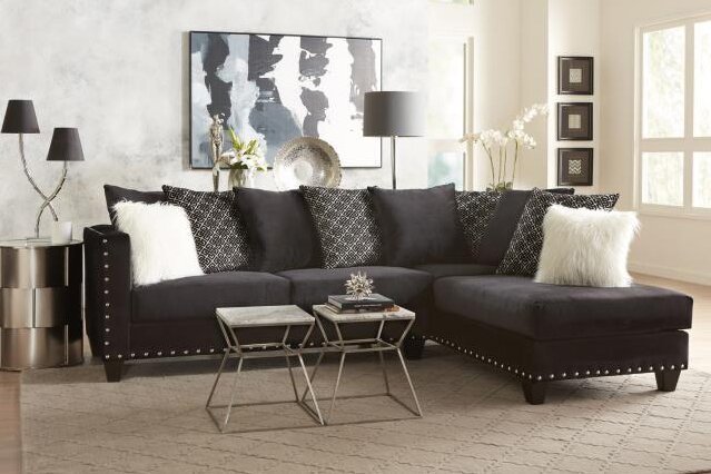 Sofa Sudut L Minimalis Cloutier Mewah Sofa Sudut L Minimalis Cloutier Mewah