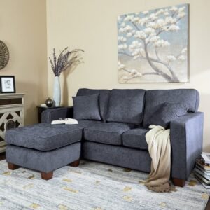 Sofa Sudut Minimalis Modern Terbaru Kehlani Jati