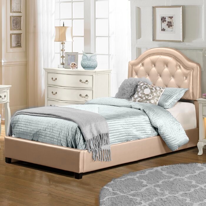 Tempat Tidur Anak Perempuan Mewah Amoll Kayu Tempat Tidur Anak Perempuan Mewah Amoll Kayu