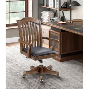 Kursi Kerja Kayu Faux