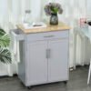 Meja Dorong Minimalis HomCom