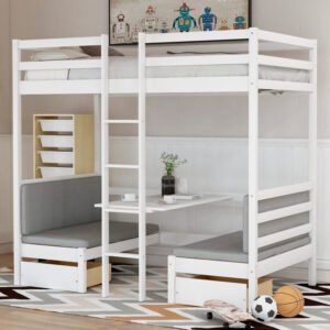 Tempat Tidur Tingkat Kayu Myabi