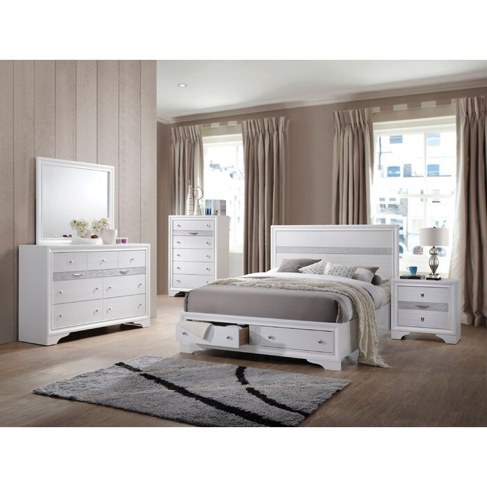 Set Tempat Tidur Minimalis Modern Cecelia 1 Set Tempat Tidur Minimalis Modern Cecelia