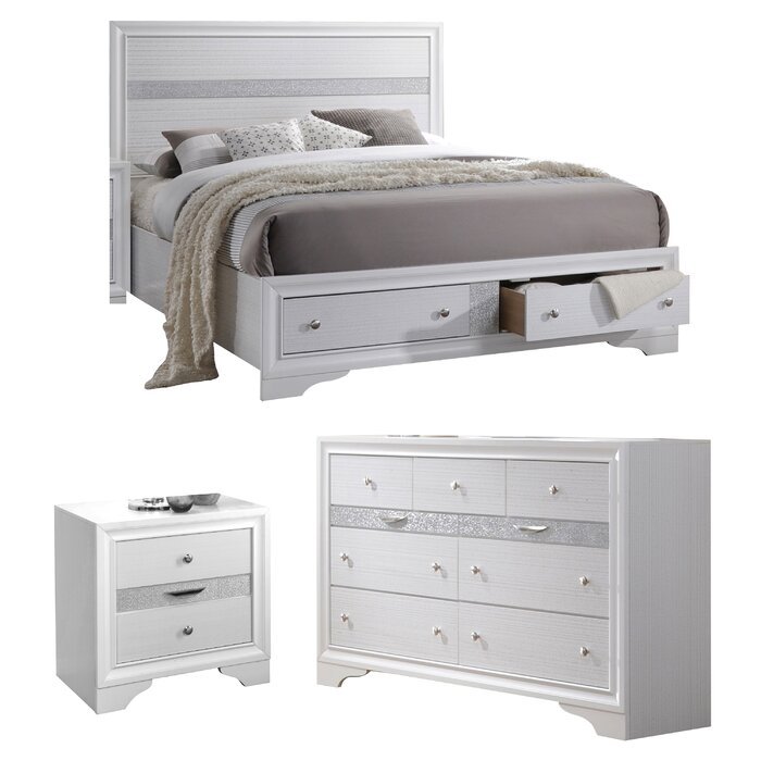 Set Tempat Tidur Minimalis Modern Cecelia Set Tempat Tidur Minimalis Modern Cecelia