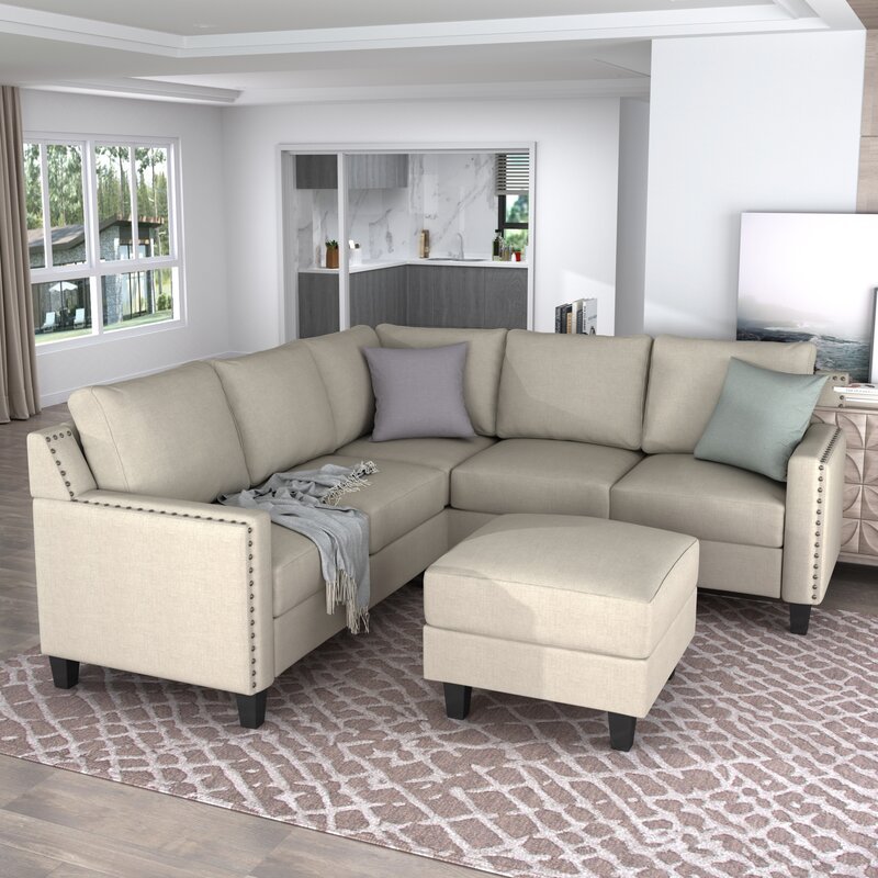 Kursi Sofa Sudut Ruang Tamu Modular 1 Kursi Sofa Sudut Ruang Tamu Modular