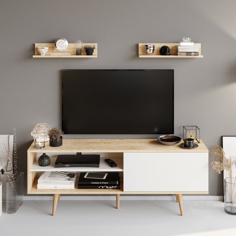 Meja TV Minimalis Kayu Maranto Meja TV Minimalis Kayu Maranto