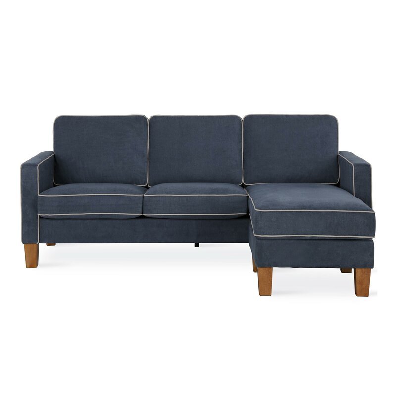 Sofa Sudut Kecil Chenille Sofa Sudut Kecil Chenille