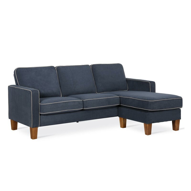 Sofa Sudut Kecil Chenille Sofa Sudut Kecil Chenille