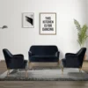 Set Sofa Ruang Tamu Kaki Stainless