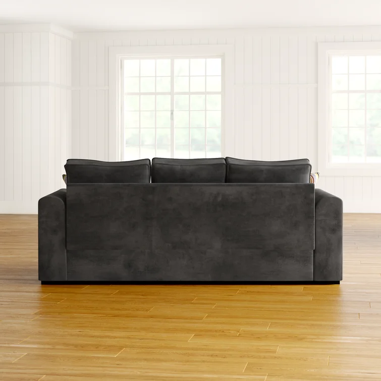 Sofa Leter L Minimalis Kain Beludru 4 Sofa Leter L Minimalis Kain Beludru