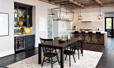 Desain Meja Makan Farmhouse