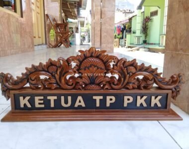Papan Nama Meja Ketua TP PKK