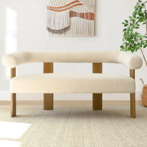 Sofa Kayu Minimalis Unik 2 Seat Birka