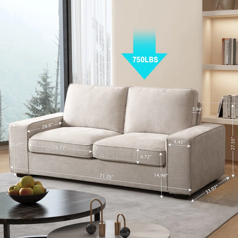 Sofa Voni 2 Seater Modern (3) Sofa Voni 2 Seater Modern 3