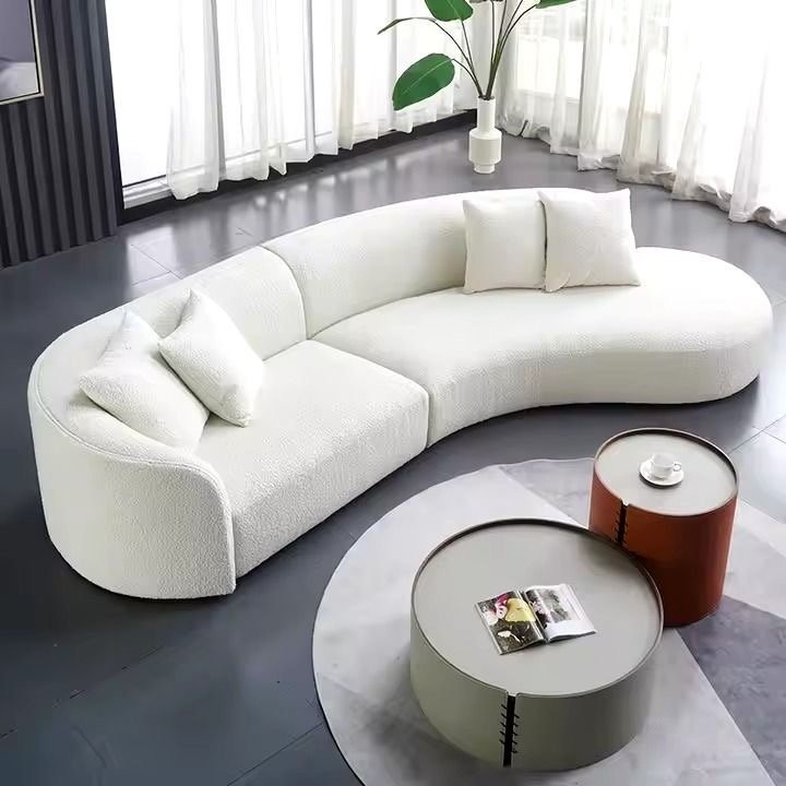 Set Kursi Sofa Ruang Tamu Minimalis Lengkung L Artika 1 Set Kursi Sofa Ruang Tamu Minimalis Lengkung L Artika